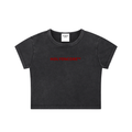 HOLYENCORE™ Snow Washed Crop Top