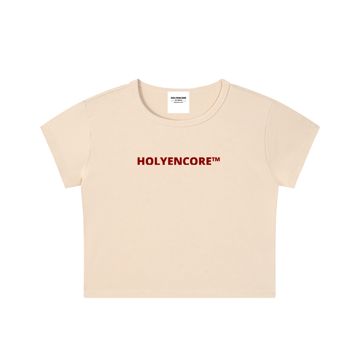 HOLYENCORE™ Snow Washed Crop Top
