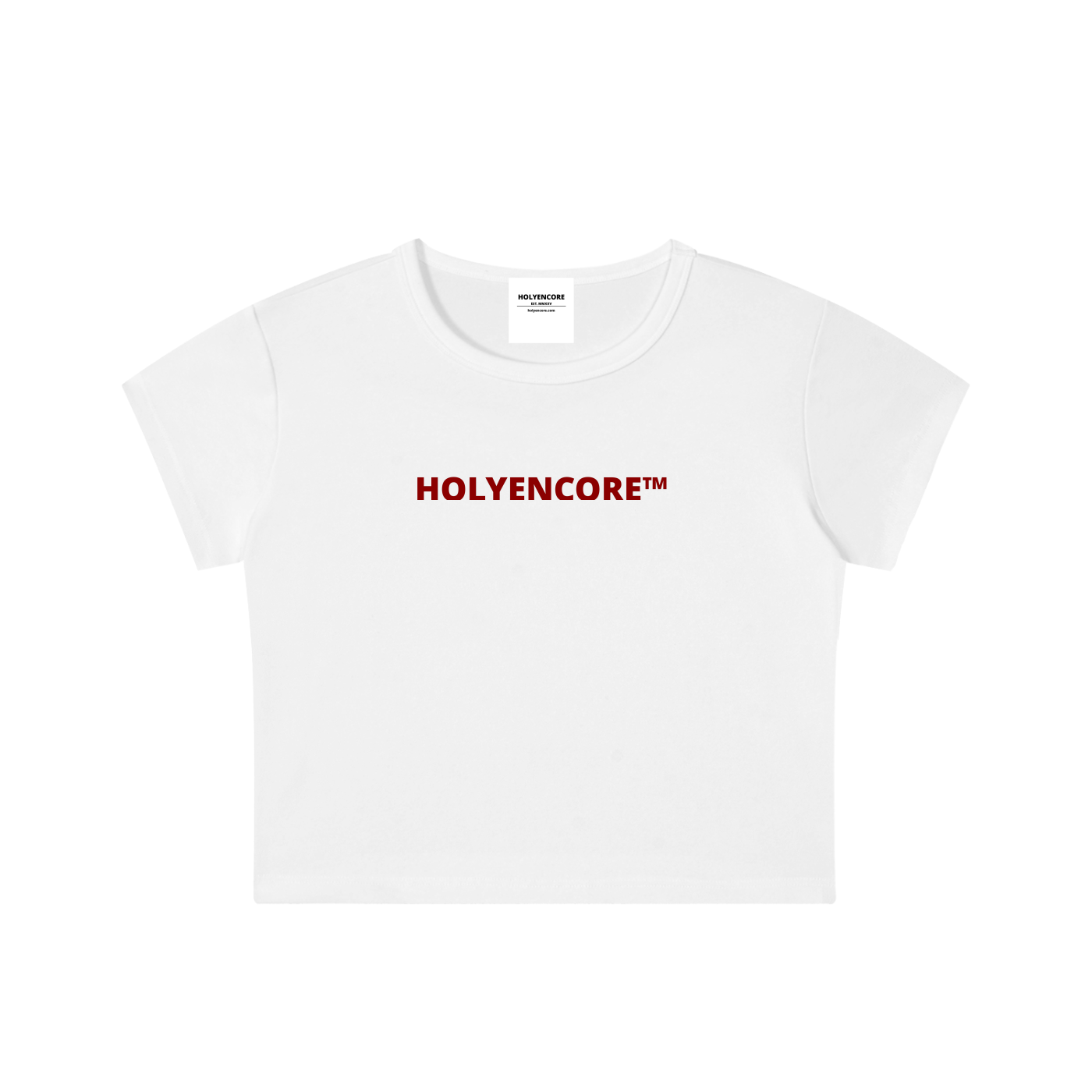HOLYENCORE™ Snow Washed Crop Top