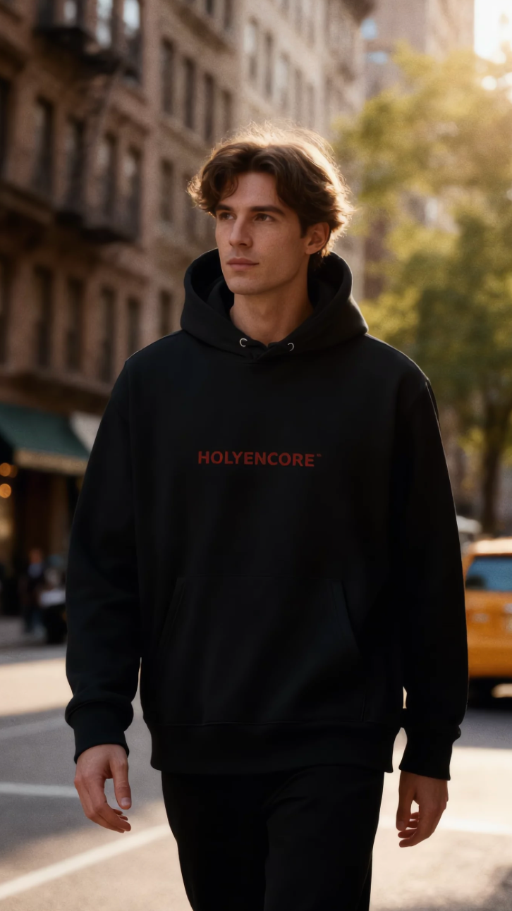 HOLYENCORE™ Essential hoodie — Embroidered Edition 🪡