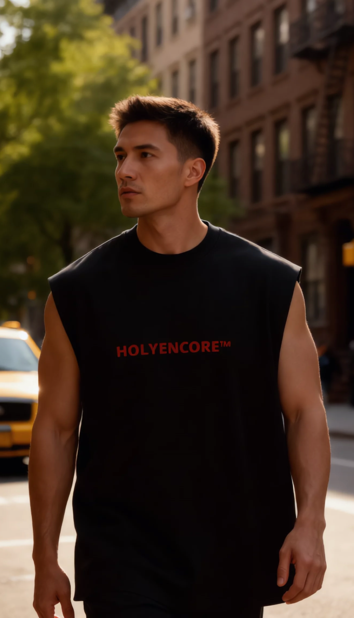 Titel: HOLYENCORE™ Raw Edge Tank Top