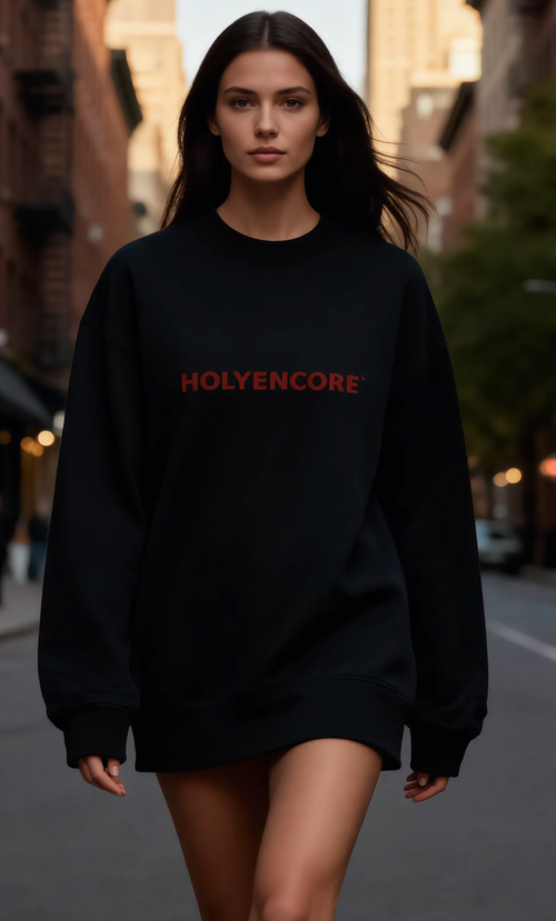 HOLYENCORE™ Essential Mock Neck Sweatshirt