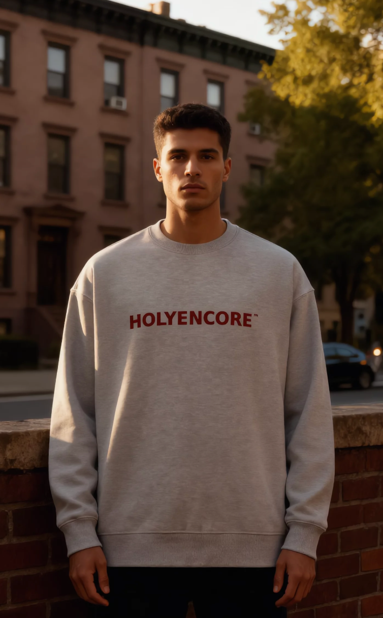 HOLYENCORE™ Oversized Sweatshirt — Print Edition