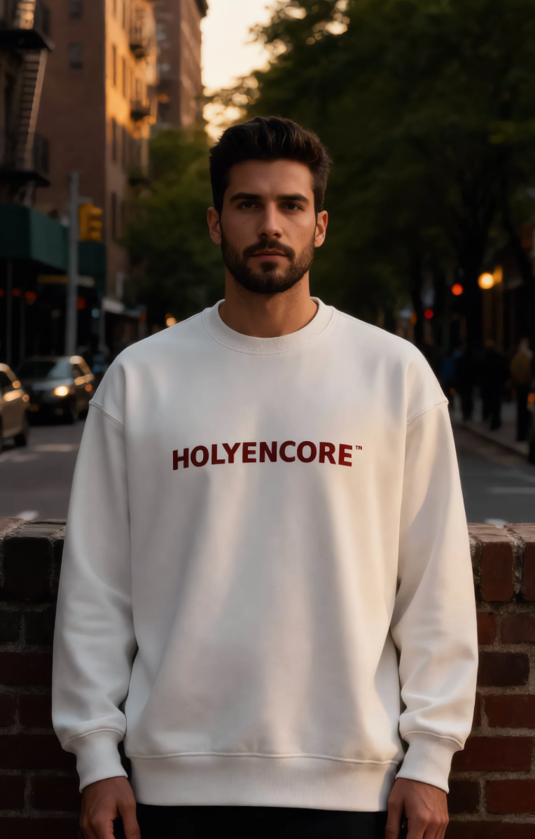 HOLYENCORE™ Oversized Sweatshirt — Print Edition
