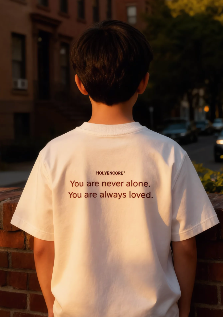 HOLYENCORE™ Kids Essential Tee — Embroidered Edition 🪡