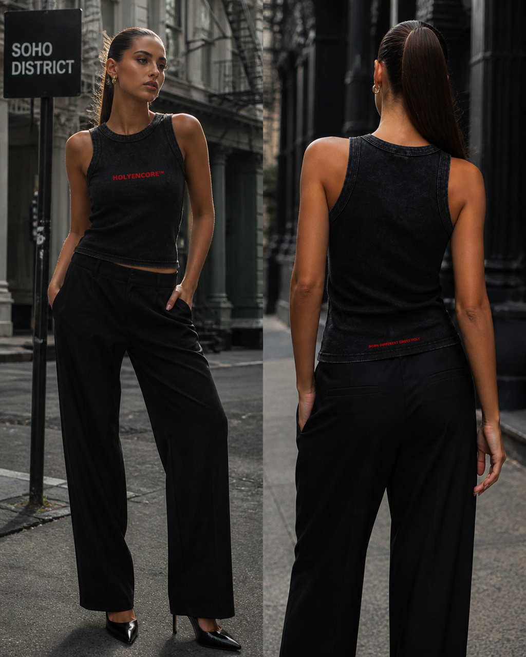 HOLYENCORE™ Snow Washed Tank Top