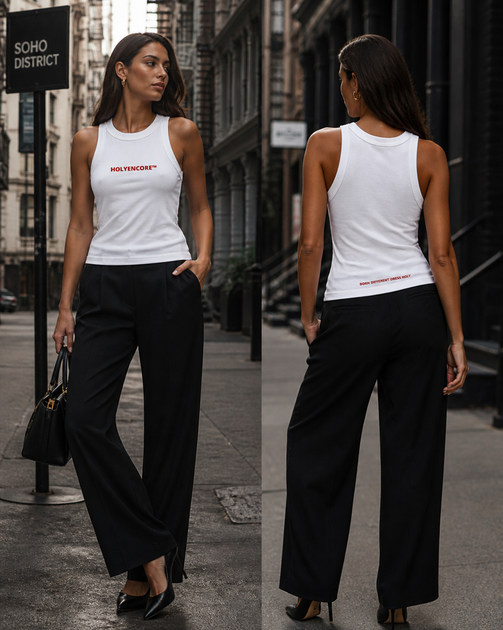 HOLYENCORE™ Snow Washed Tank Top