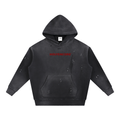 HOLYENCORE™ Vintage Washed Frayed Fleece Hoodie