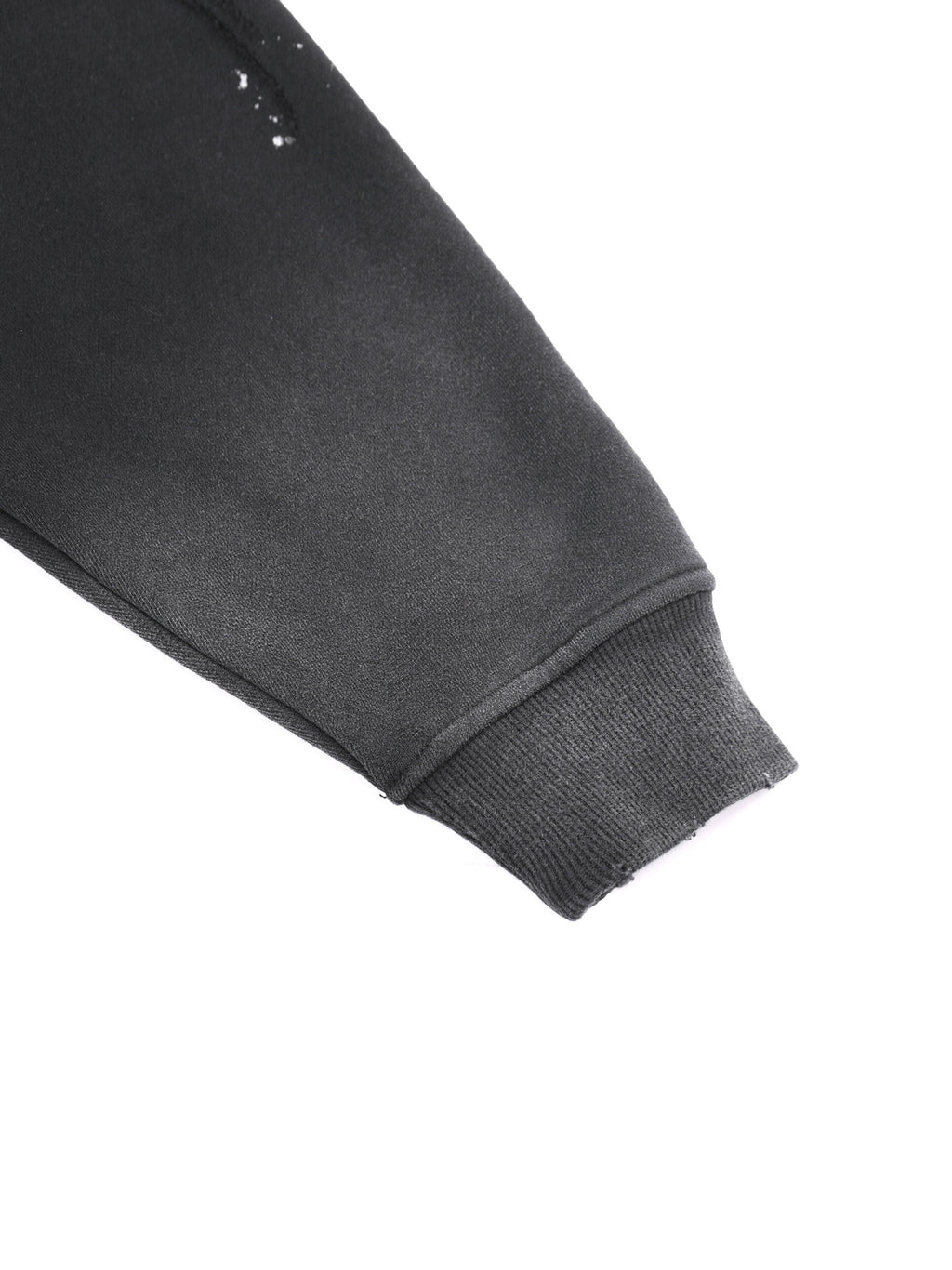 HOLYENCORE™ Vintage Washed Frayed Fleece Hoodie